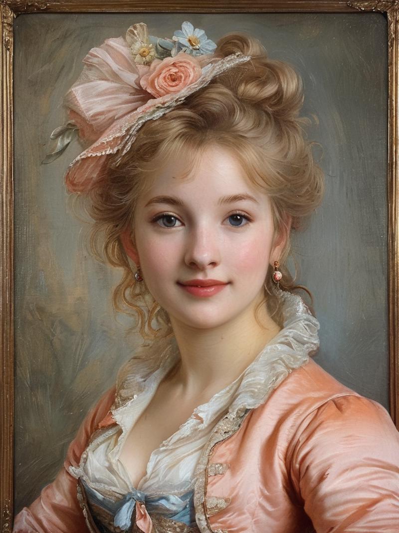 07340-1163077136-masterpiece,best quality,_lora_tbh124-sdxl_0.7_,idolmaster cinderella girls,portrait of young woman,rococo,oil painting,style of.png